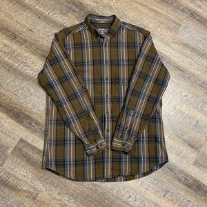 Eddie Bauer Plaid Flannel Shirt - Sz Tall Large